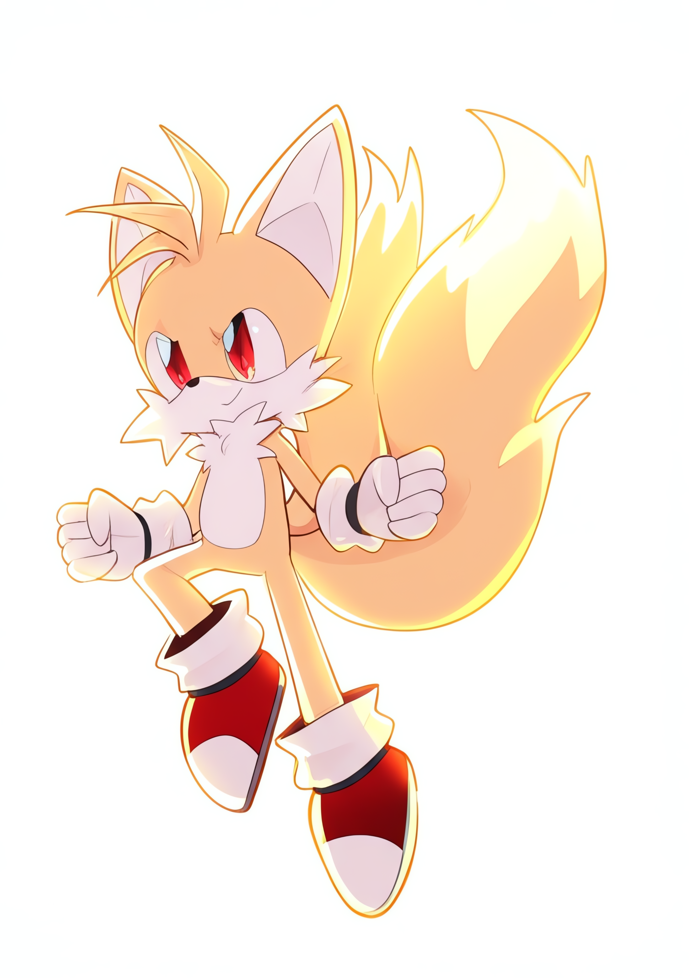 Infinity Tails Super Tails by rayeina35 on DeviantArt