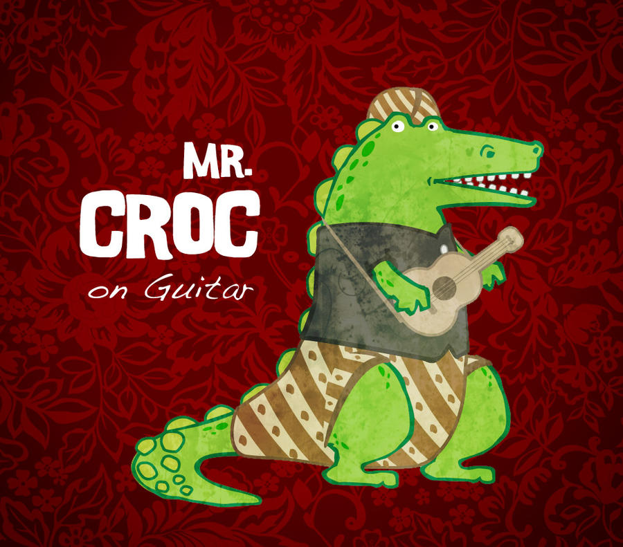 Mr. Croc on guitar