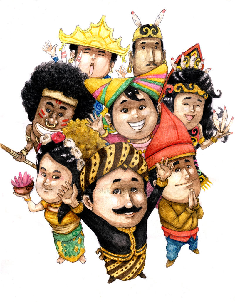 indonesian costume festival
