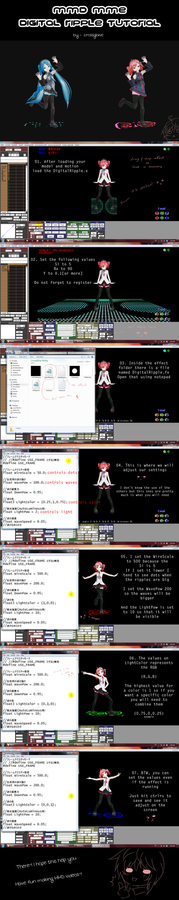 MMD Digital Ripple Effect Tutorial