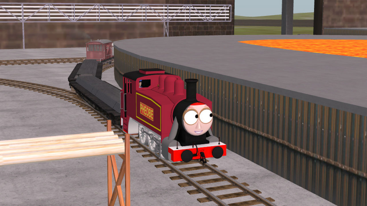 Steel Works Train Trainz: Pheobe the Steelworks Engine by redenginebobby on DeviantArt