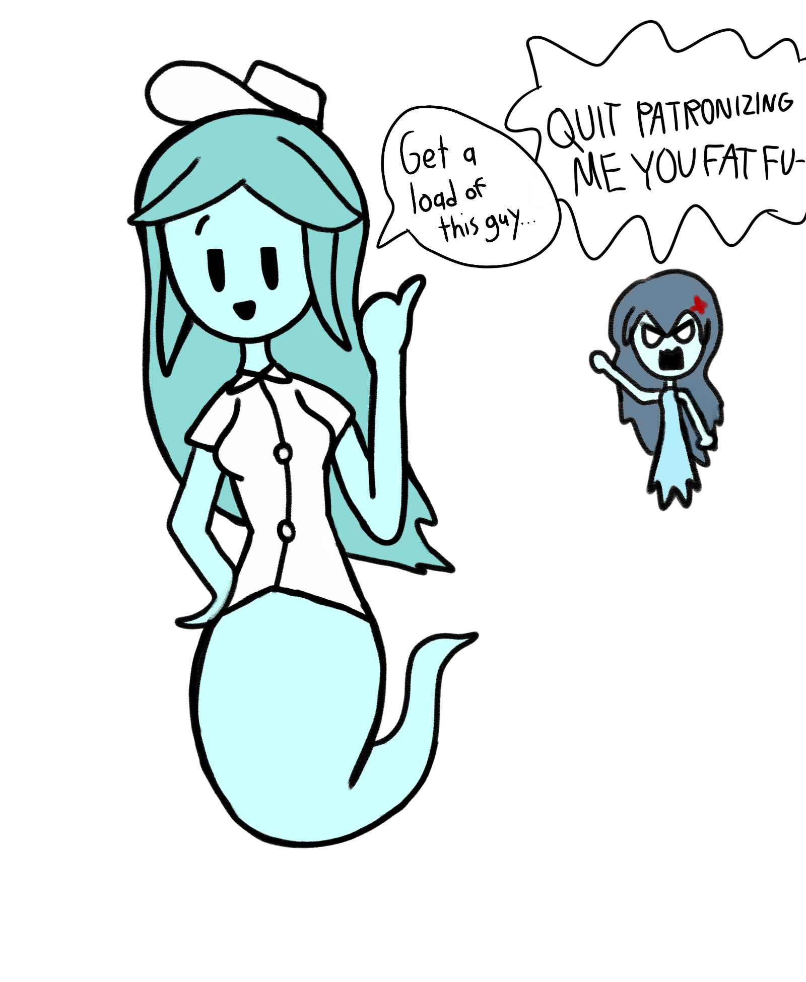 Connie and da spook by SquidbokArtTime on DeviantArt