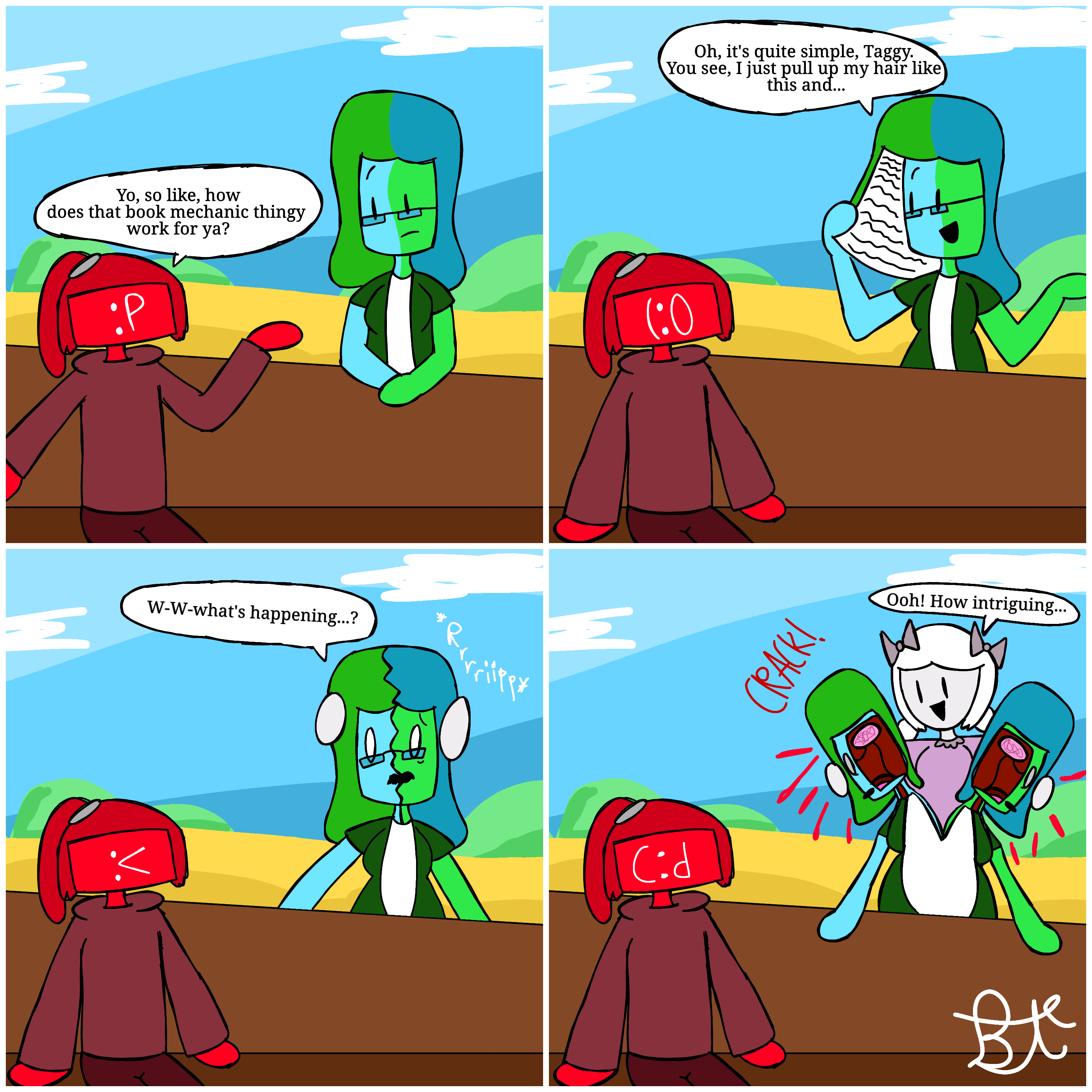 Book Bfdi Deviantart How DOES Book Read Herself? (BFDI Personified) by SquidbokArtTime on ...
