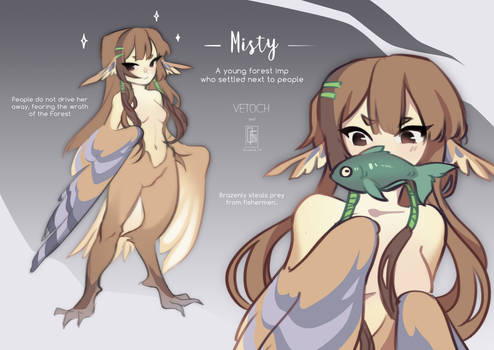 [CLOSED] Adopt auction - Misty |Sketch collab|