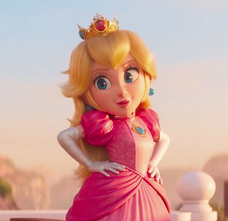 Princesa Peach no Filme Super Mario Bros em Português #SuperMarioBrosOfilme  
