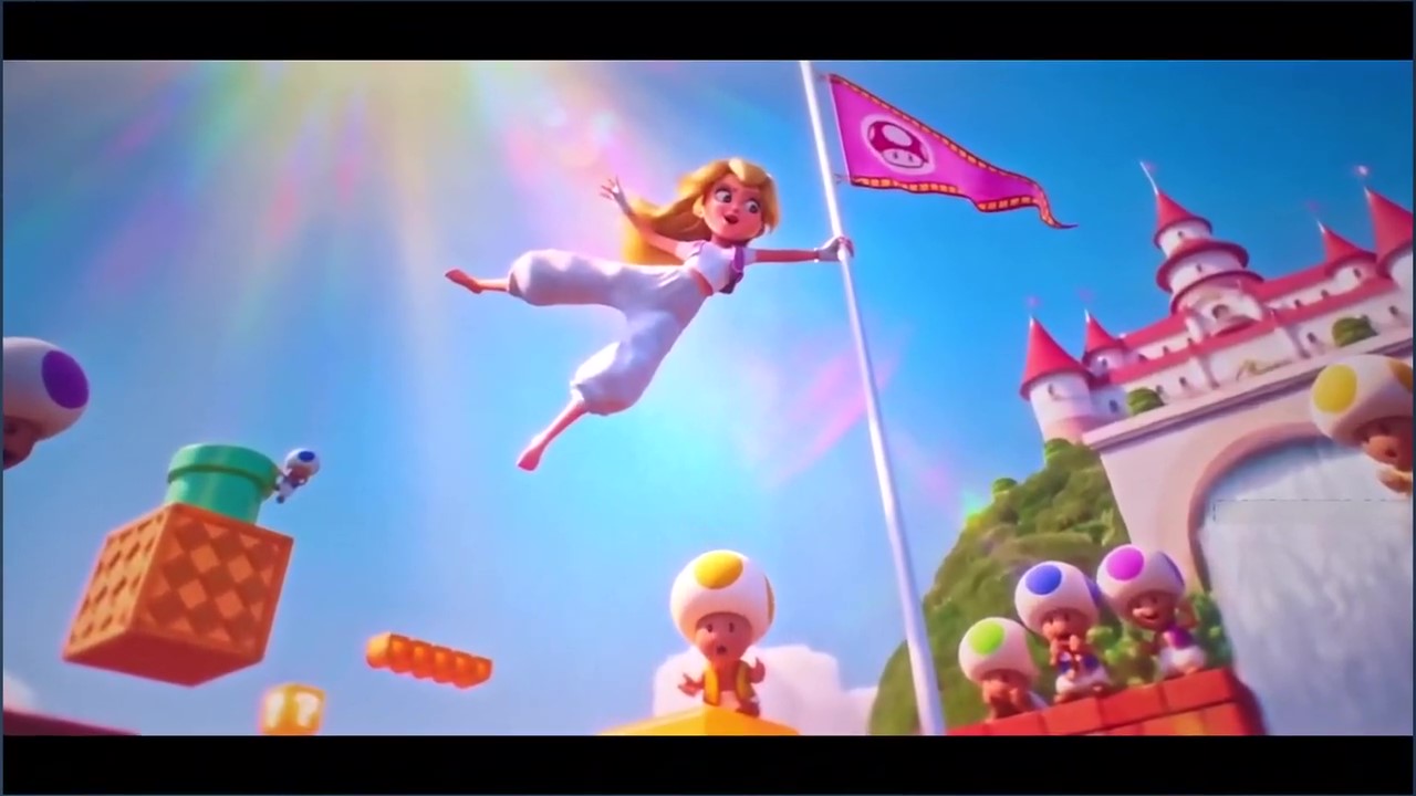 Princess Peach Training Clip from Nintendo's The Super Mario Bros