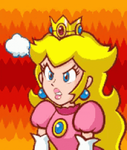 Peach Rabbit Getting Mad Super Princess Peach angry by DerGamer0 on DeviantArt