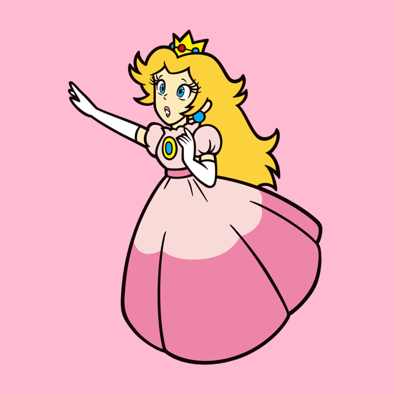 Princess Peach Toadstool By Dergamer0 On Deviantart 
