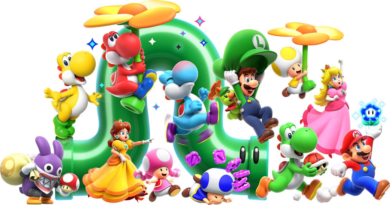 Super Mario Bros Wonder All Characters by DerGamer0 on DeviantArt