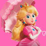 The Super Mario Galaxy Movie Peach Umbrella