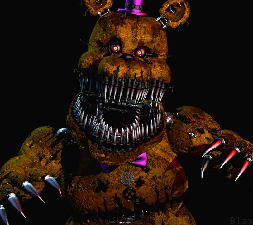 FNAF 4) Nightmare Fredbear~ by KarmaRoyal on DeviantArt