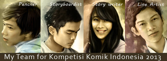 My Team for Kompetisi Komik Indonesia 2013