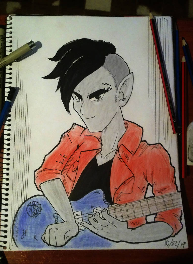 Red Demon: Rocking out! by SockpoppetDraws on DeviantArt