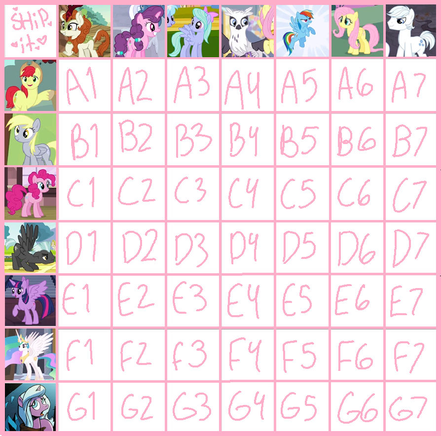 Big Randomized Grid by Panic-pup on DeviantArt