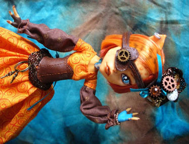 Monster High custom Steampunk Toralei