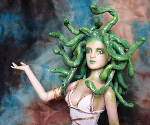 OOAK Custom Medusa doll