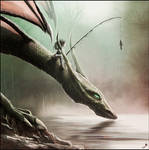 Fishing On The Drinking Dragon by AndyFairhurst