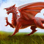 Welsh Flag - The Red Dragon
