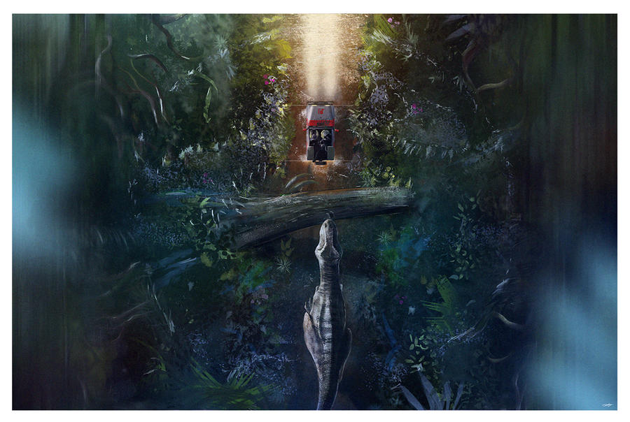 Jurassic Park ( Nerds Eye View ) by AndyFairhurst