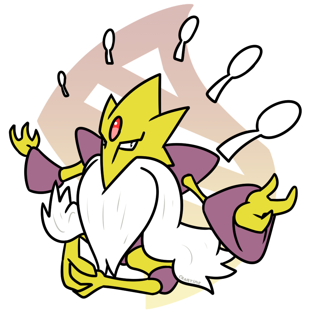 65. Mega Alakazam by hftran on DeviantArt