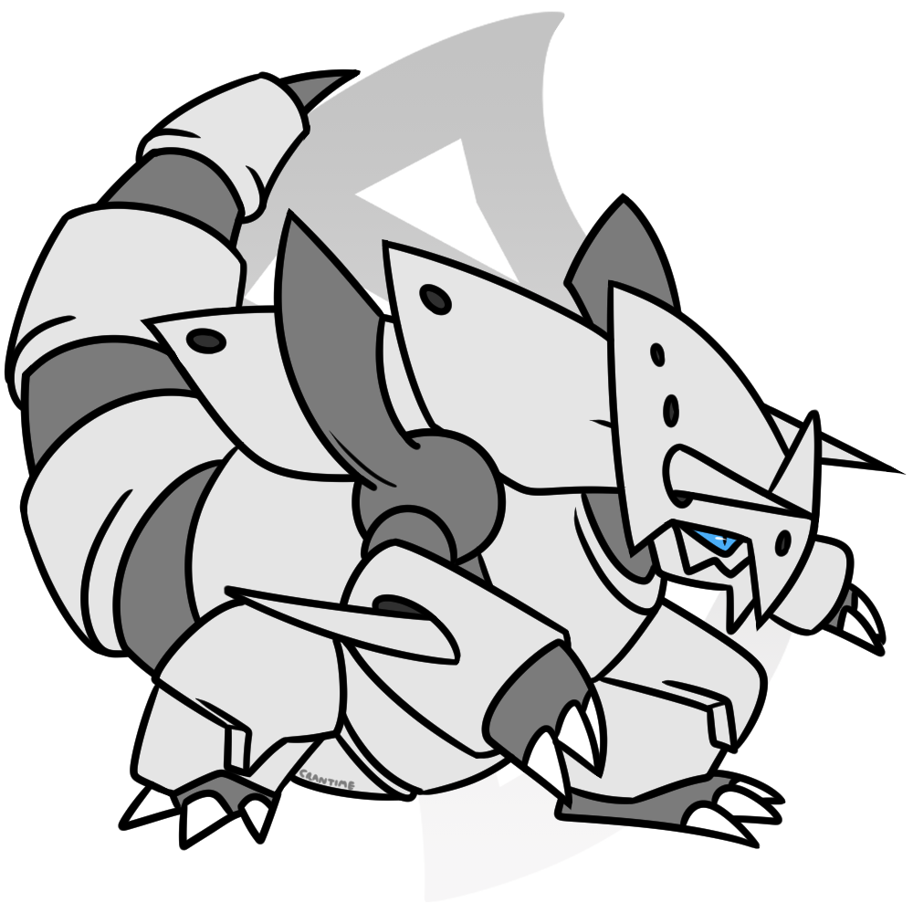 Mega Aggron by CRANTIME on DeviantArt