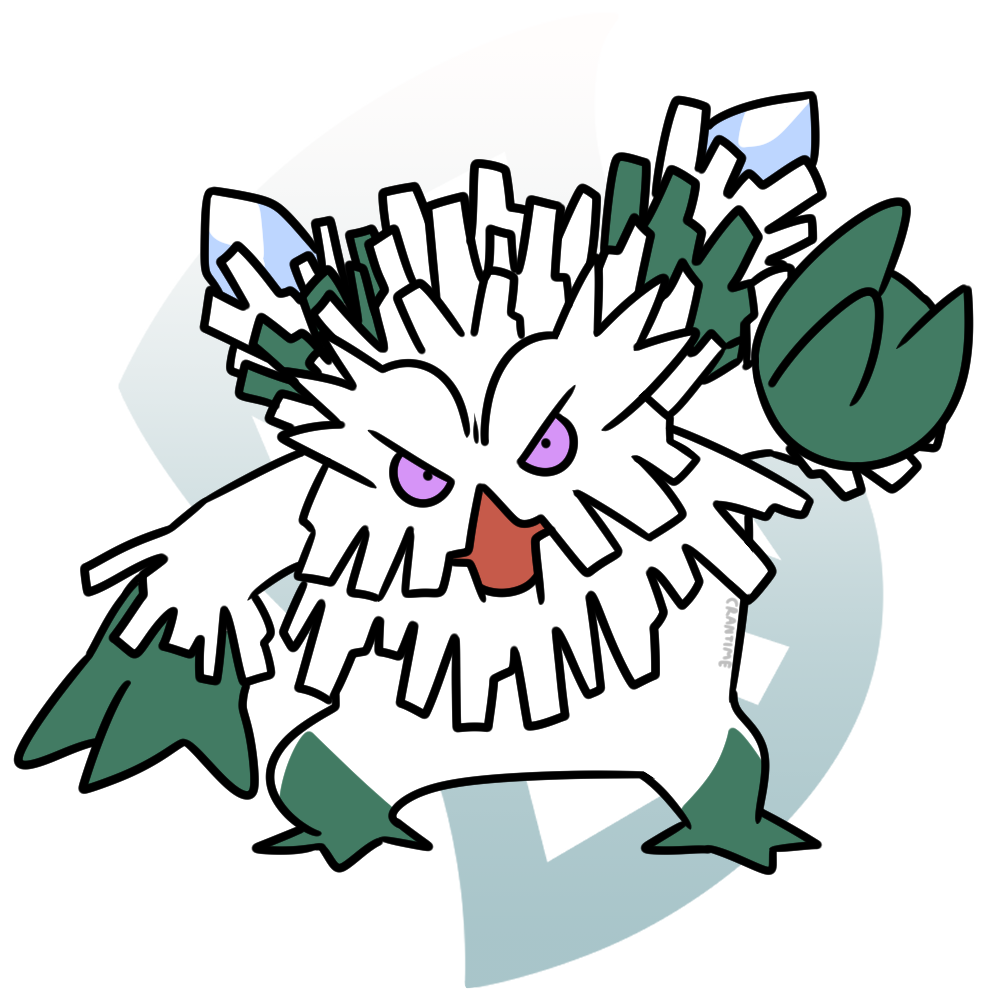 Mega Abomasnow by CRANTIME on DeviantArt