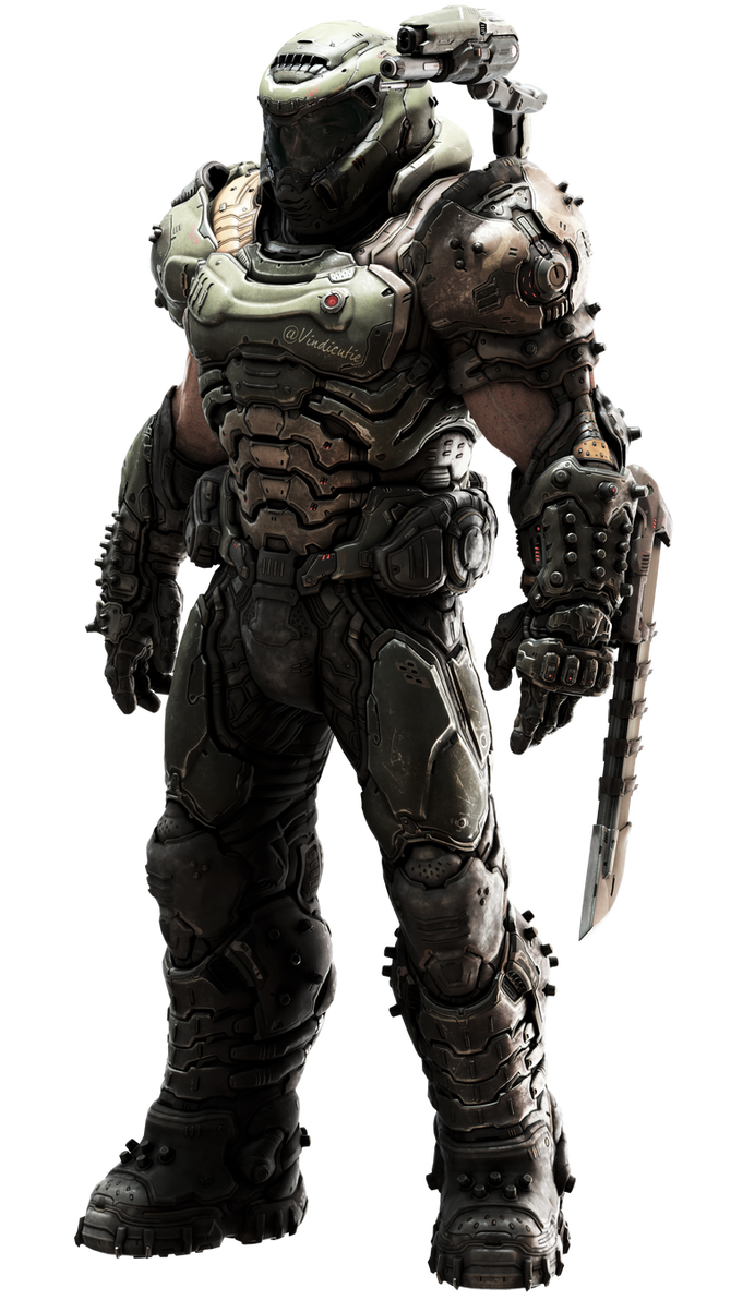 Doomslayer by Vindicutie on DeviantArt