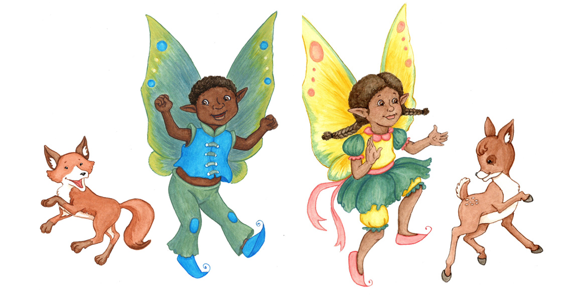 Boy and Girl Fairies