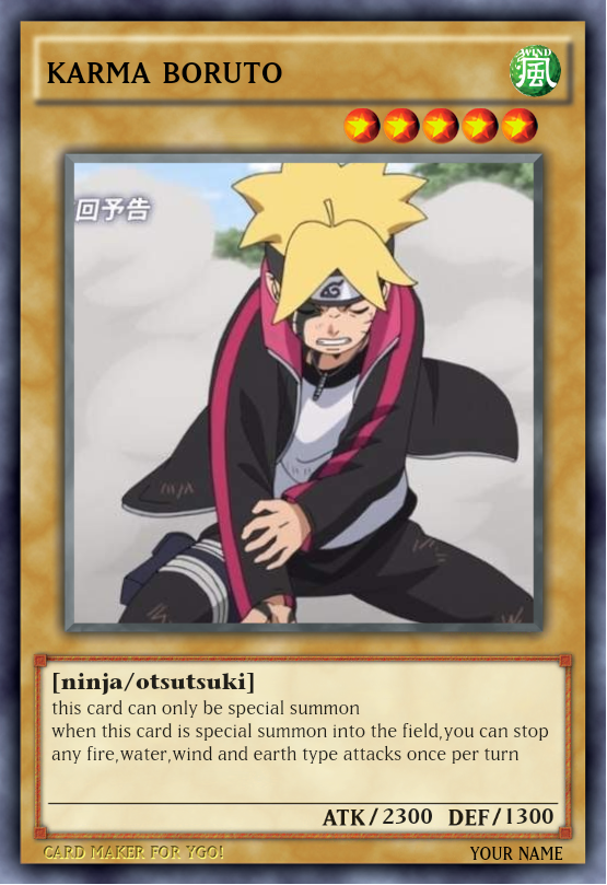 Boruto's card games - Which is better? by DennisStelly on DeviantArt