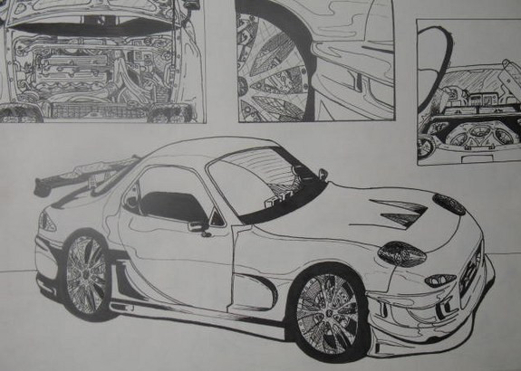 rx7 by BI00hazard on DeviantArt