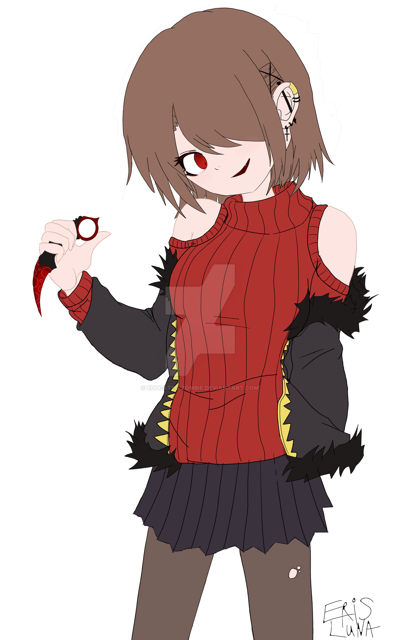 Storyfell Chara - My Take. by Educated-Zombie on DeviantArt