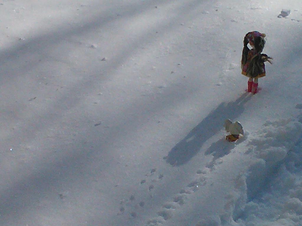 Trekking Through the Snow