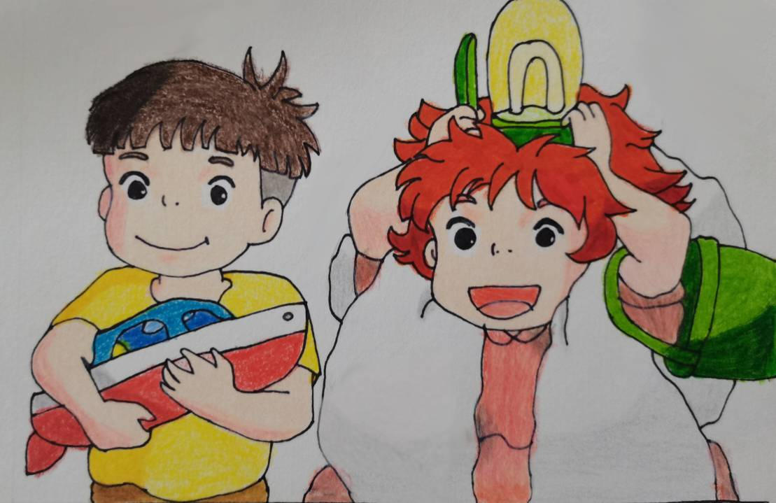 Ponyo Sosuke by Wintxrthea on DeviantArt