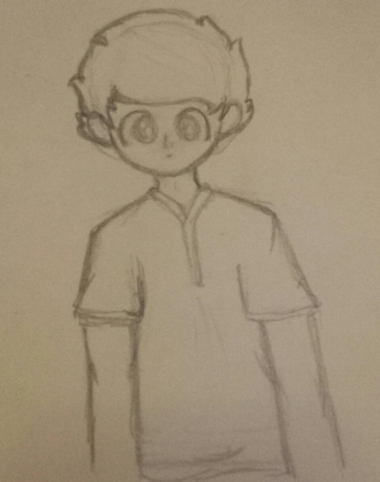 Color Scketch Ofmc Sketch of MC of Comic by CyberAshe on DeviantArt