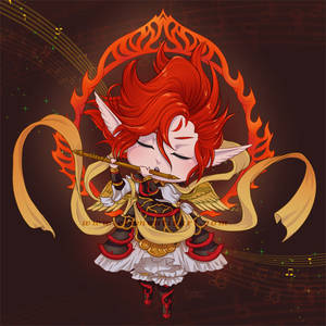 FFXIV chibi Suzaku