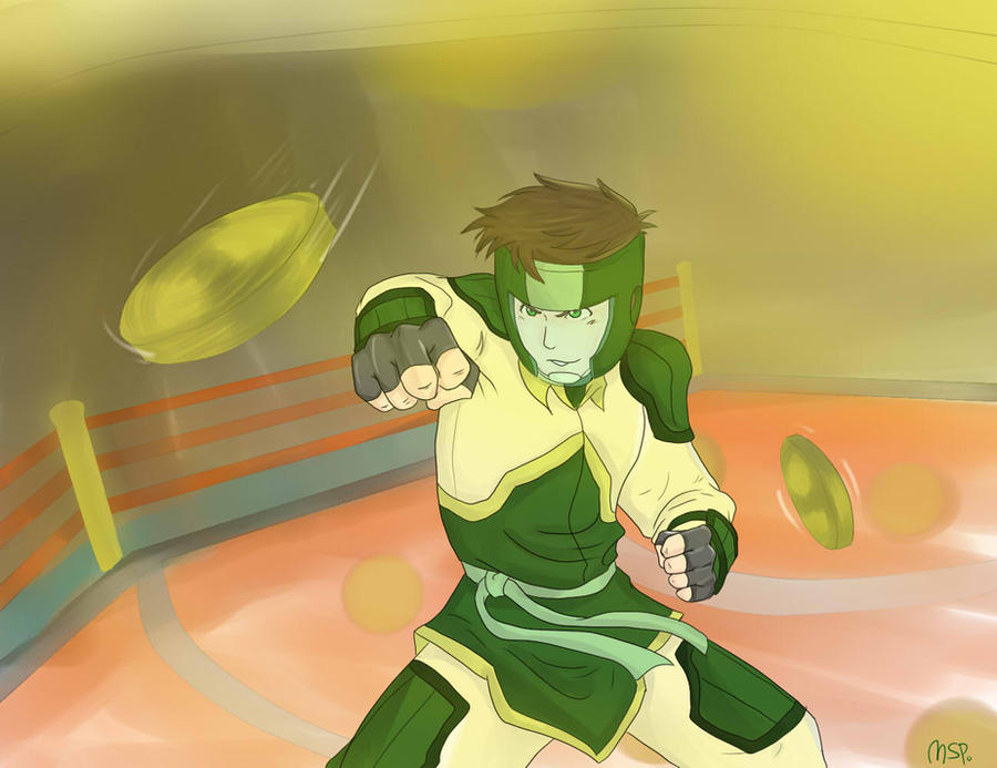 ToK my OC Earthbender: Kai Di-Long PRO BENDING!