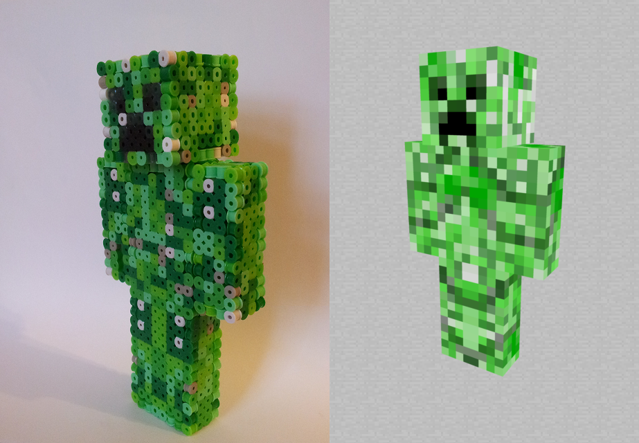 Creeper Minecraft skin