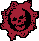 GoW pixel art logo