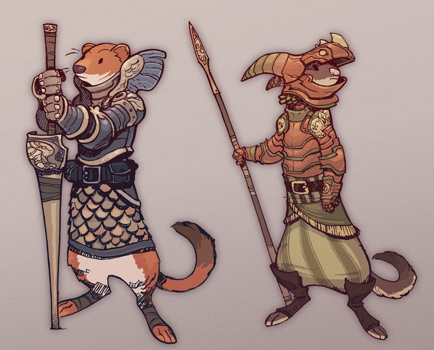 Weasels and Armors