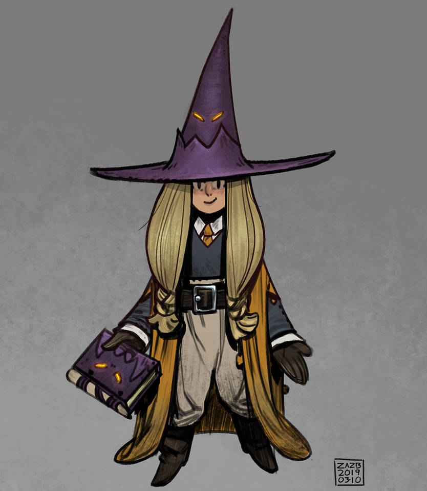Apprentice Wizard - Deistrid by zazB on DeviantArt