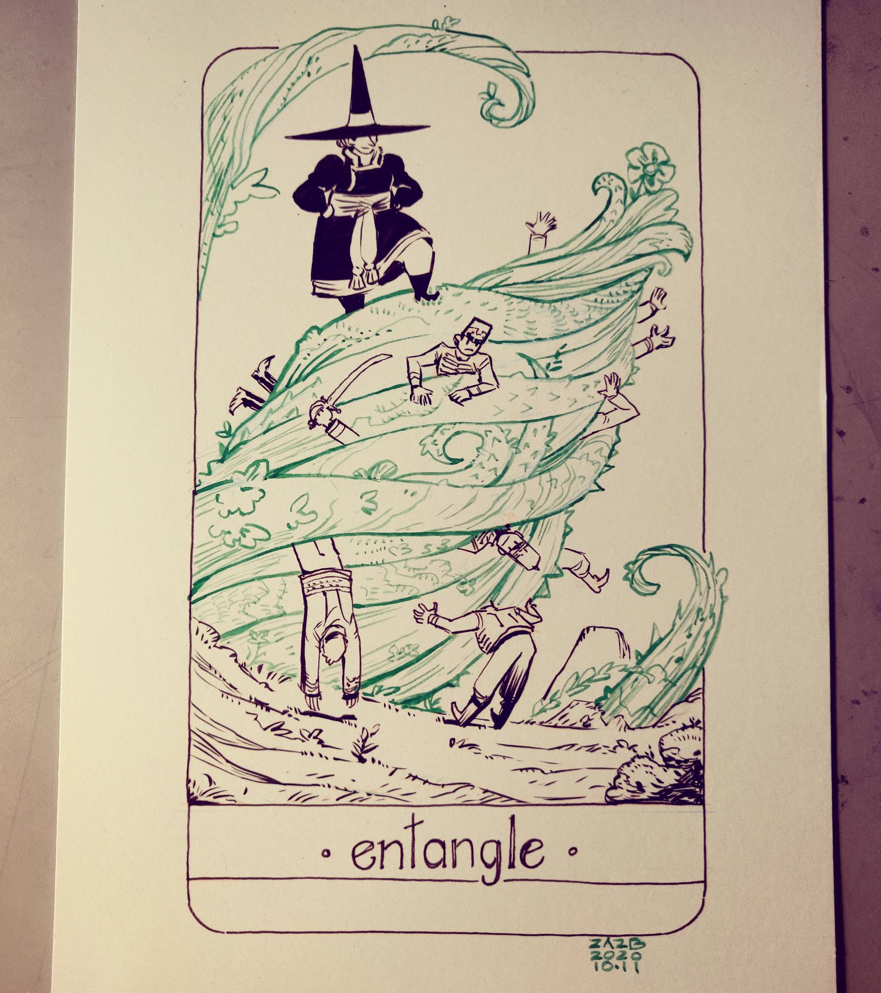 The Spells of Professor Firebolt - Entangle by zazB on DeviantArt