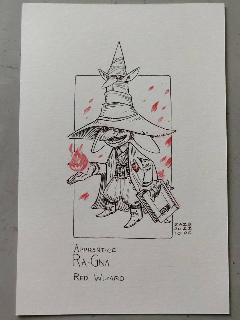 Apprentice Wizard Ra-Gna by zazB on DeviantArt