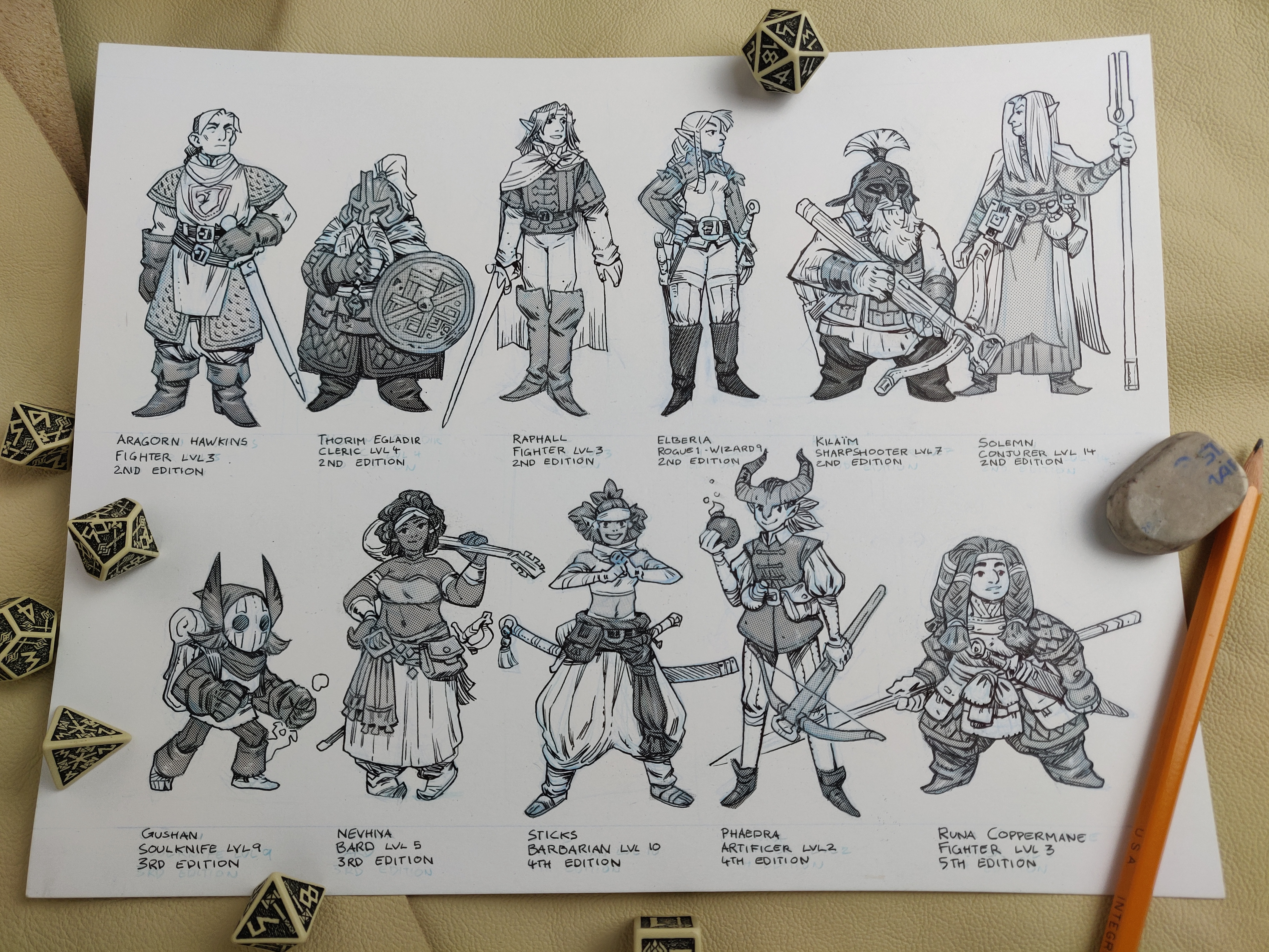 Years of RPG Character
