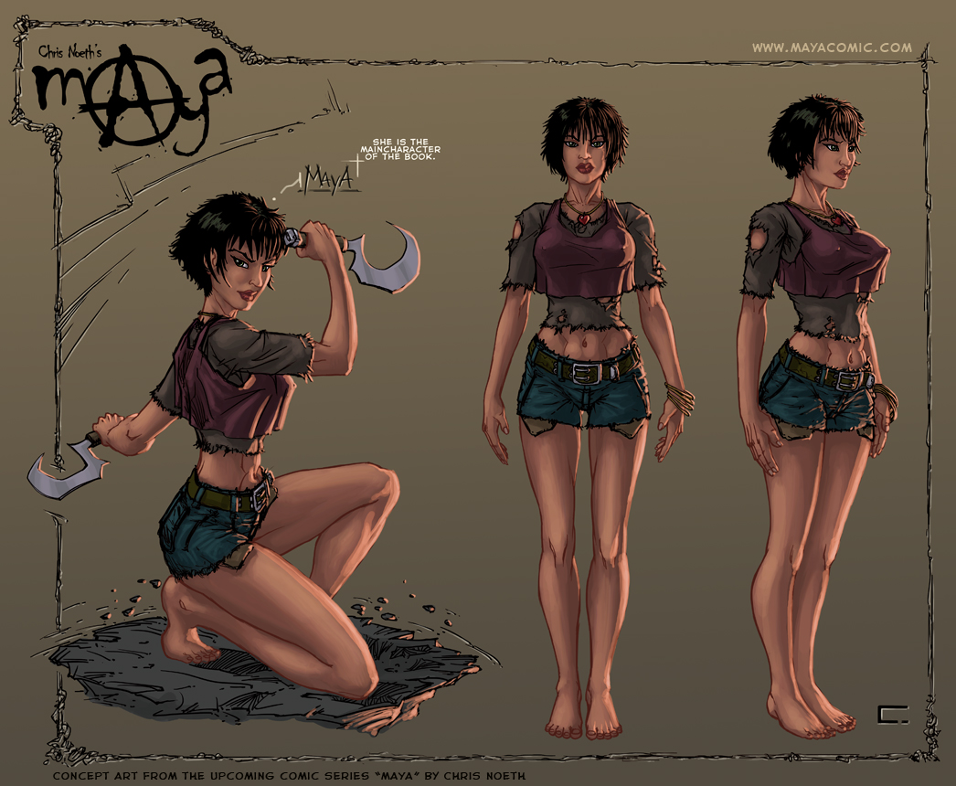 MAYA Concept Art