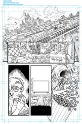 Sequential comic sample page