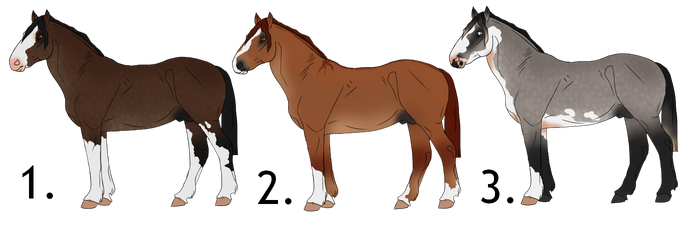 Draft ponies [OPEN][AUCTION]
