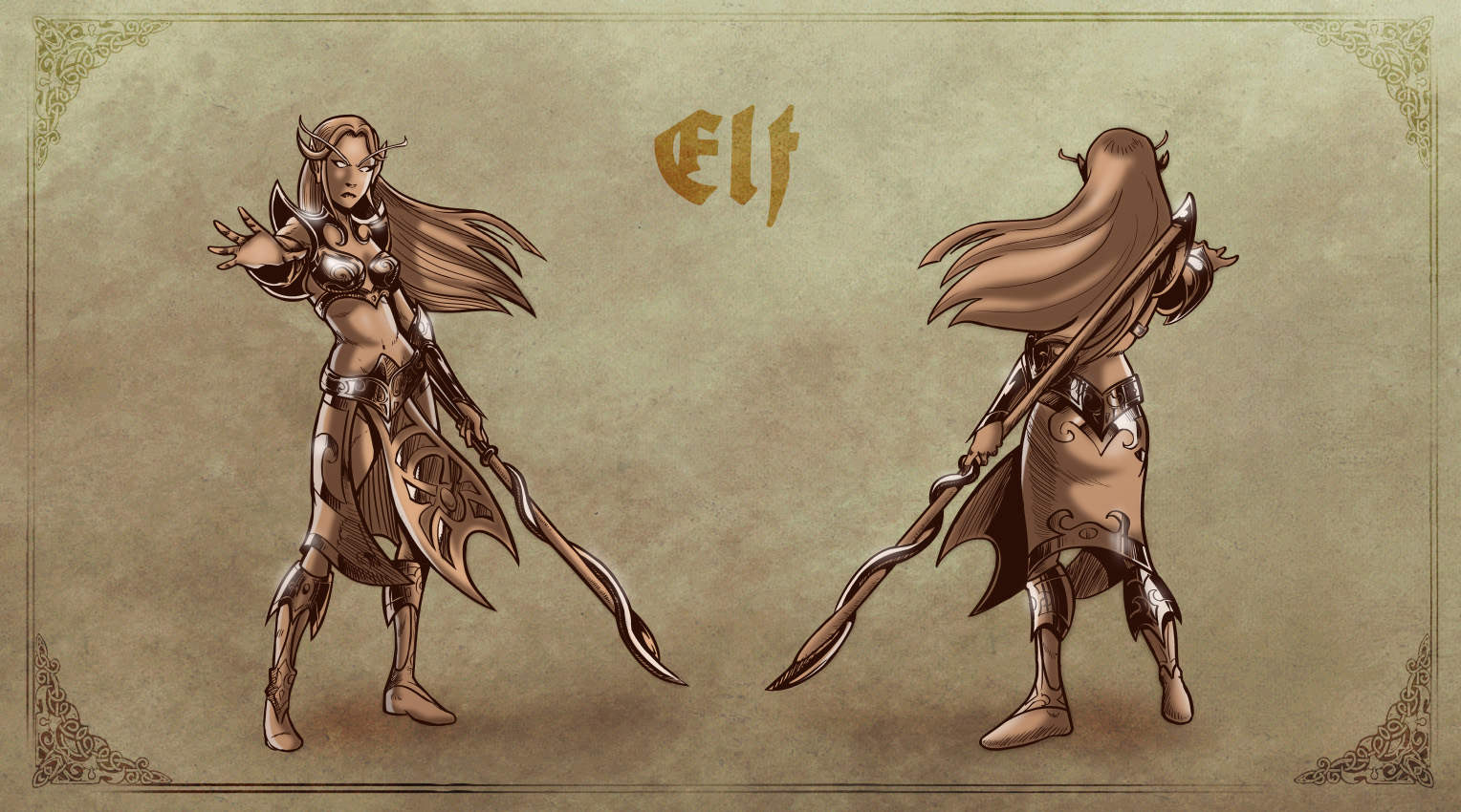 Concept Art: Elf.