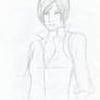 Ada Wong sketch art (possibly just a WIP)