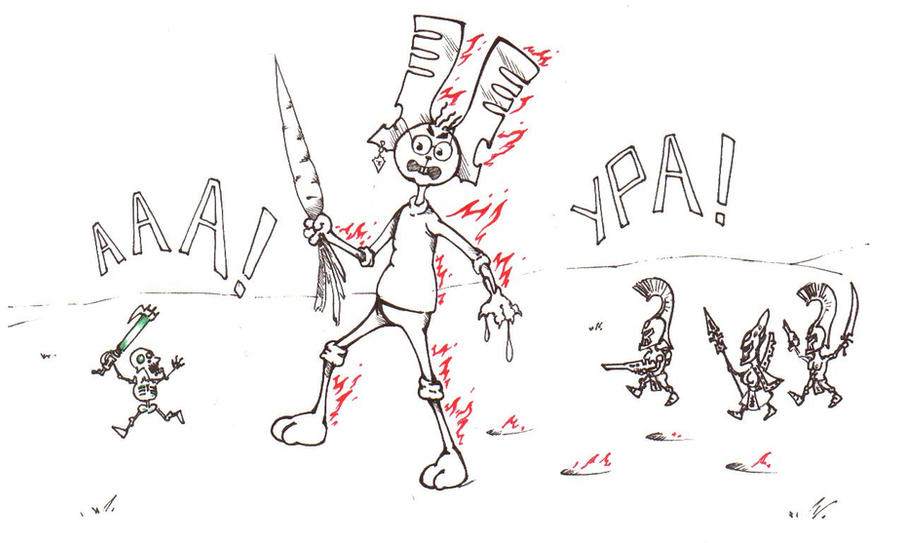 Deviantart Rabbit Kick rabbit by muaythai40000 on DeviantArt