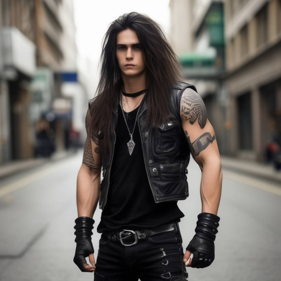 White Rocker Boy handdsome boy rocker by OUT-MAX on DeviantArt